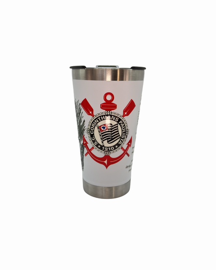 Copo Térmico Alvinegro 600ml