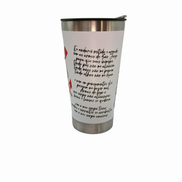 Copo Térmico Alvinegro 600ml
