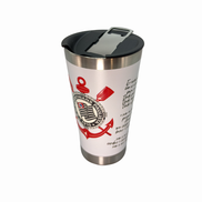 Copo Térmico Alvinegro 600ml