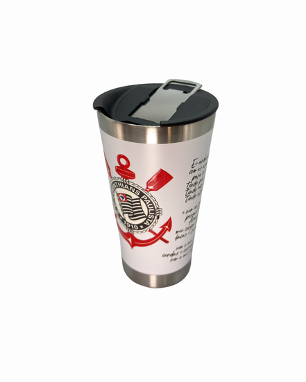 Copo Térmico Alvinegro 600ml