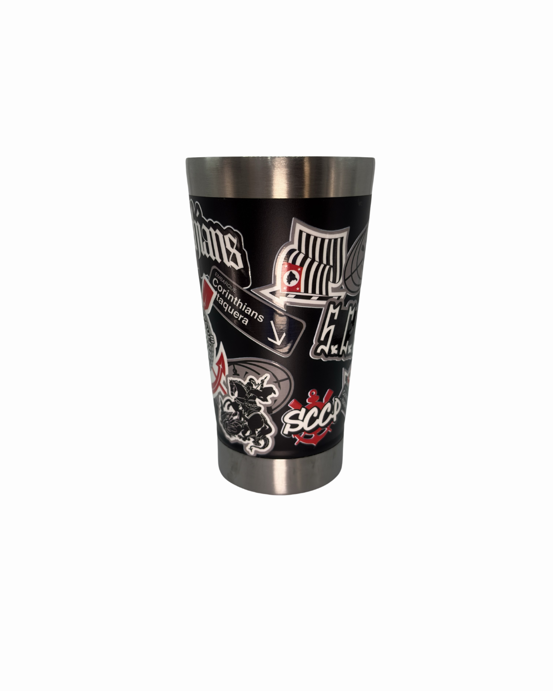 Copo Térmico Alvinegro 600ml