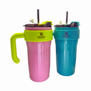 Copo Térmico com Canudo Move Fresh 1L