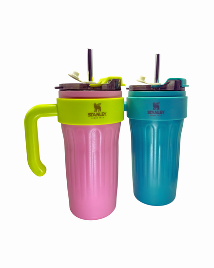 Copo Térmico com Canudo Move Fresh 1L