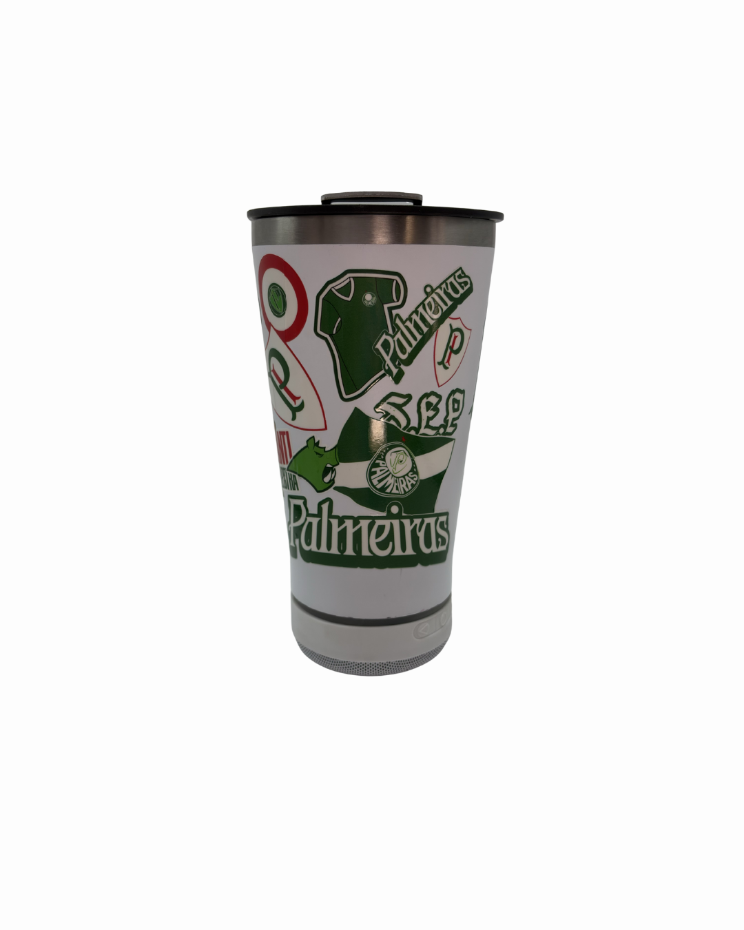 Copo Térmico Alviverde 600ml - Com caixa de som embutida
