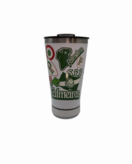 Copo Térmico Alviverde 600ml - Com caixa de som embutida