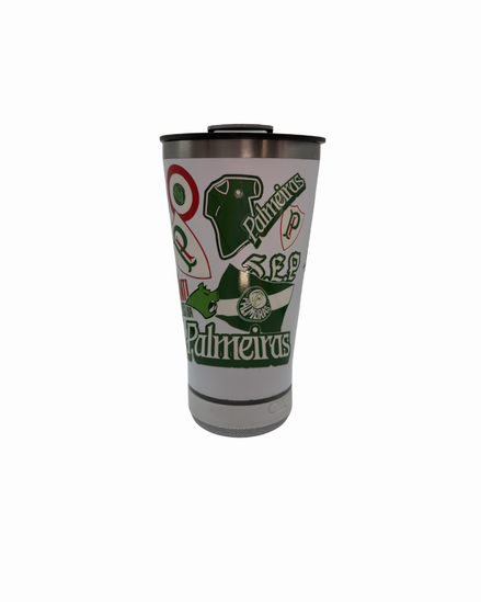 Copo Térmico Alviverde 600ml - Com caixa de som embutida
