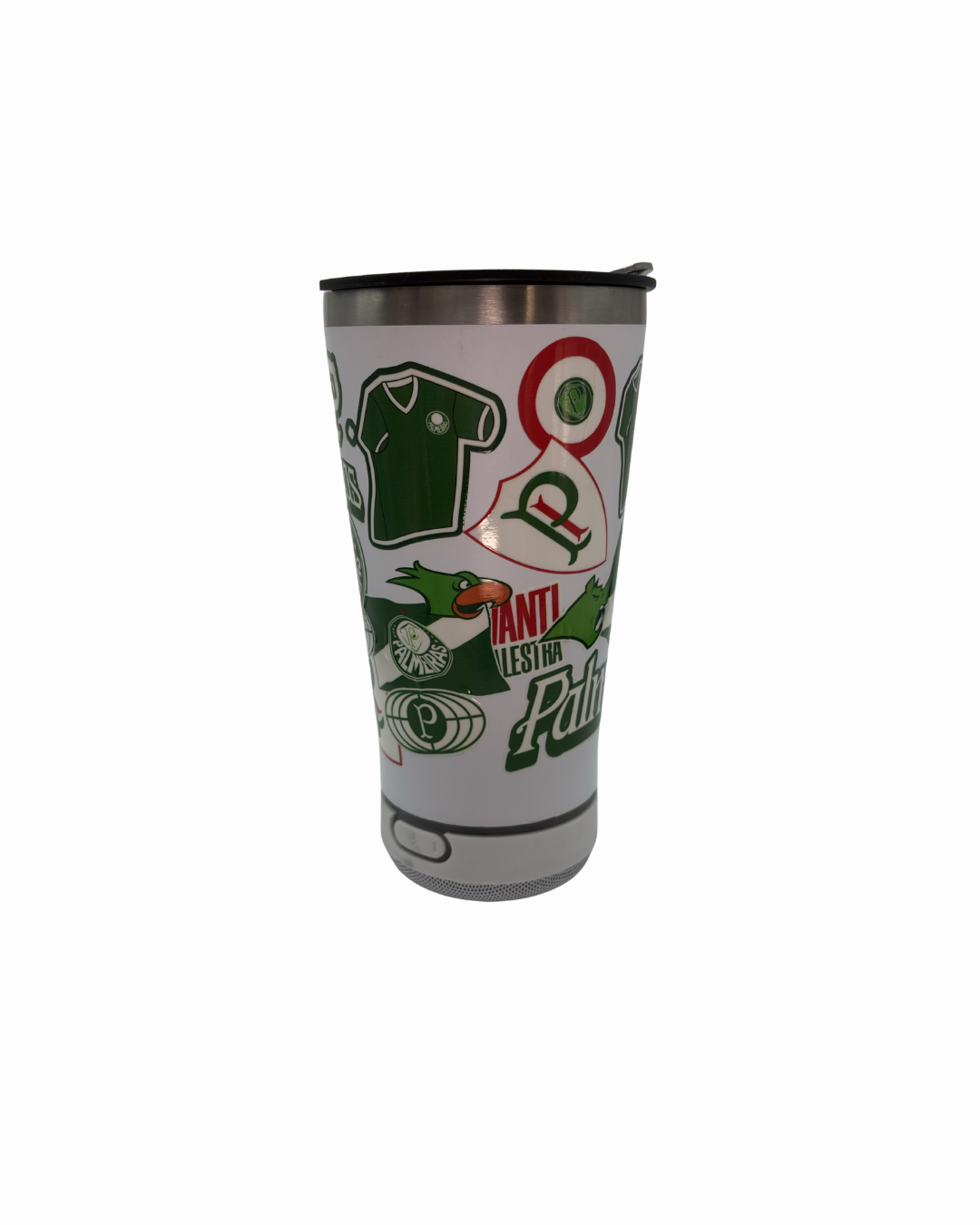 Copo Térmico Alviverde 600ml - Com caixa de som embutida