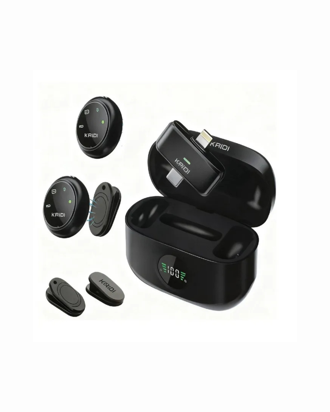 Microfone de Lapela Sem Fio Pro Mic